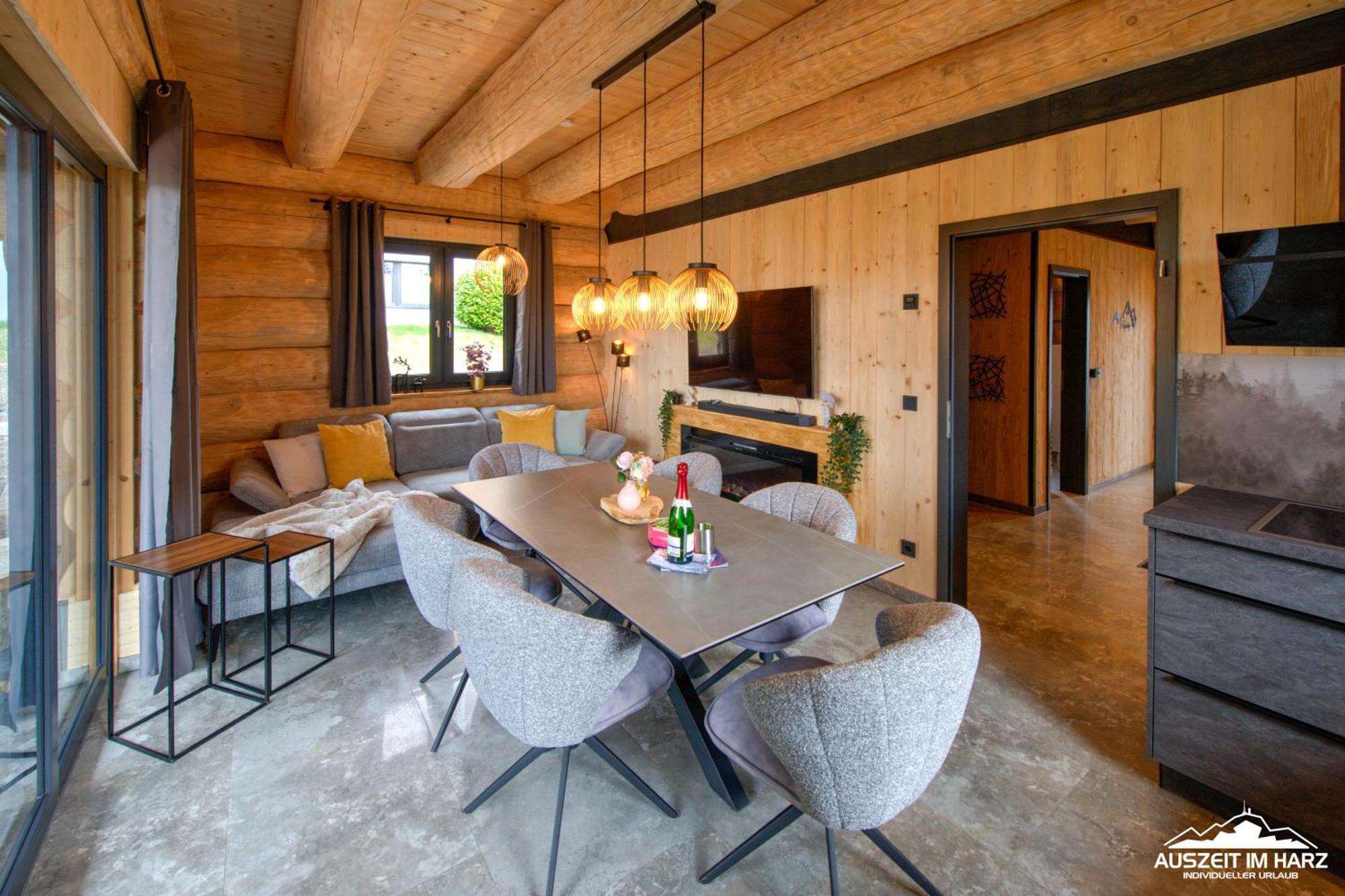 Ferienhaus Haus 8 Auszeit Im Harz - Haus 8 Blockhaus Oben
