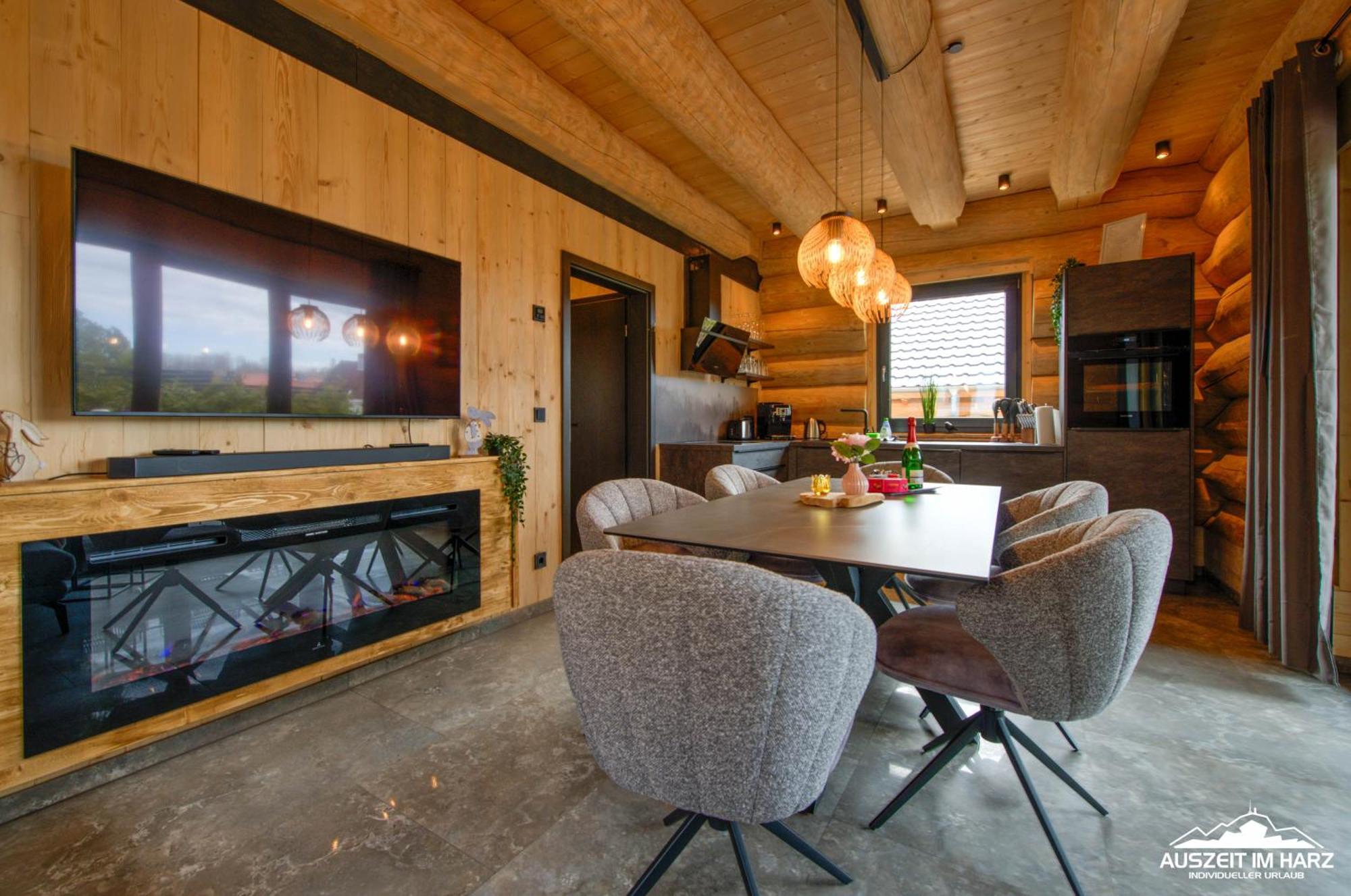 Ferienhaus Haus 8 Auszeit Im Harz - Haus 8 Blockhaus Oben